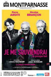 Je me souviendrai… de presque tout